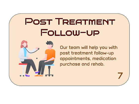 7 Post treatment follow-up